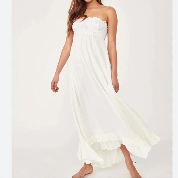 Free People Adella Corset Maxi Dress - Picture 1 of 5